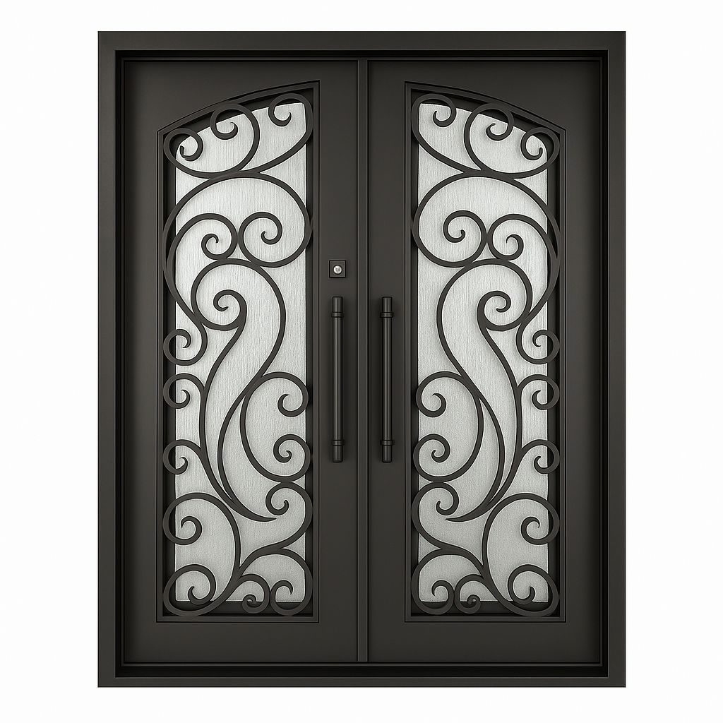 Sunset Double Flat Iron Door