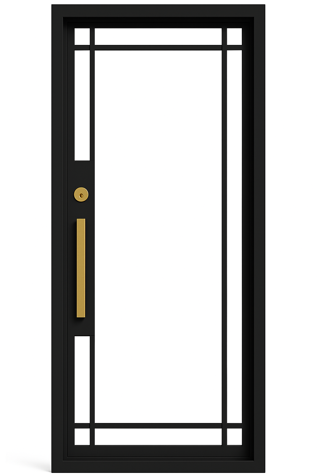 Crystal Flat Single Door