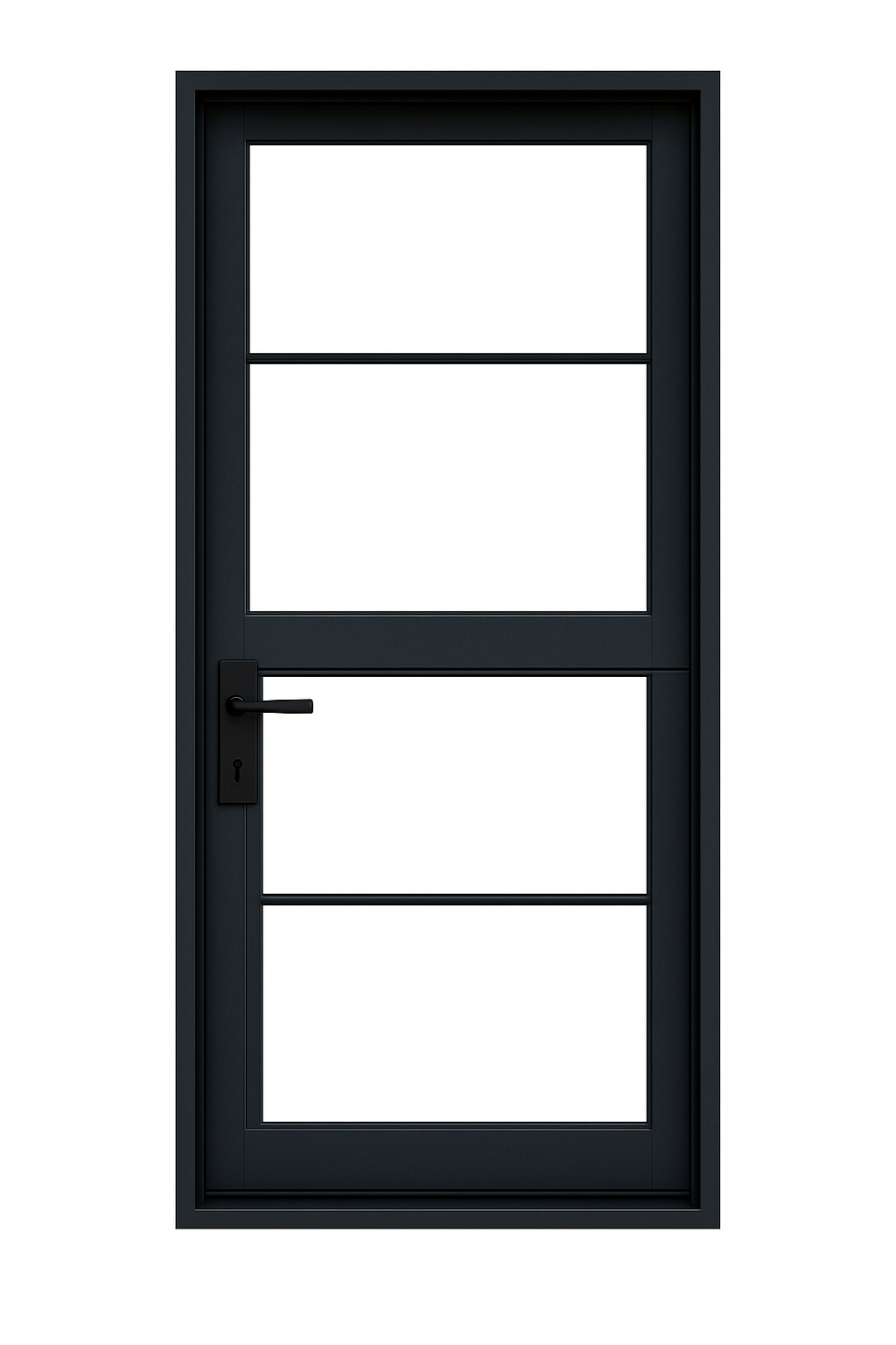 Dutch Flat Single Steel Door