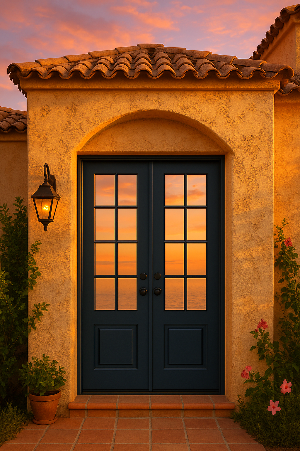 Manhattan Double Flat Steel Door