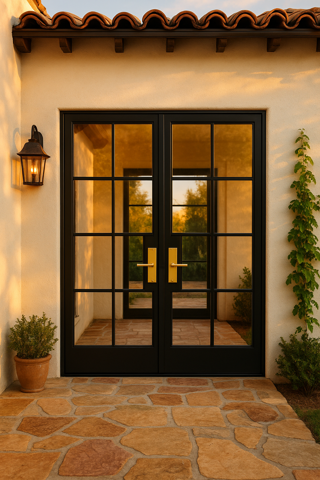 Beverly Double Flat Steel Door