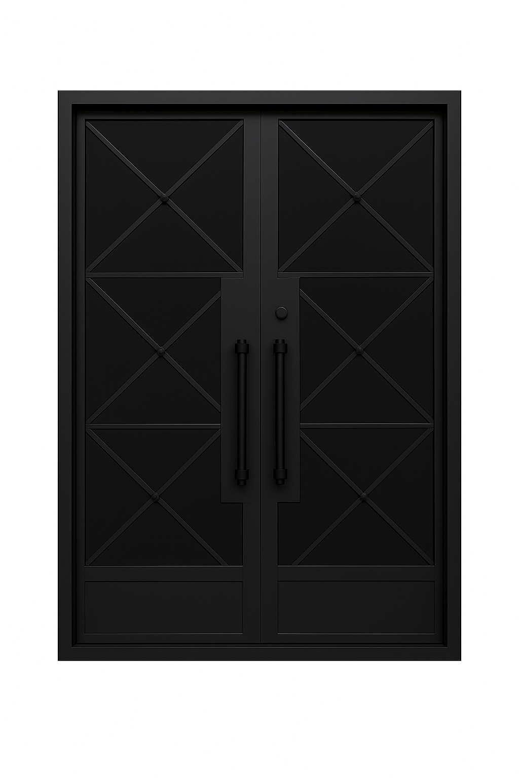 Palisades Double Iron Door