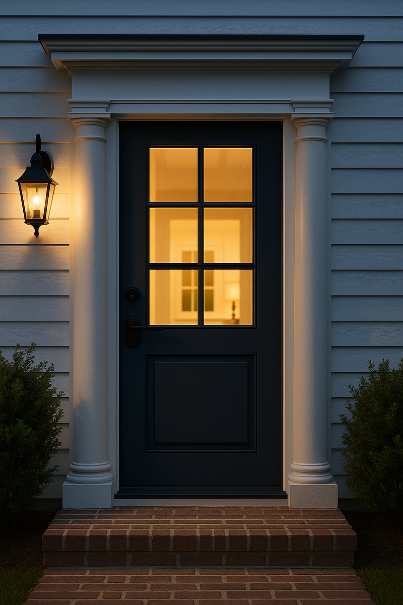 Manhattan Flat Single Iron Door