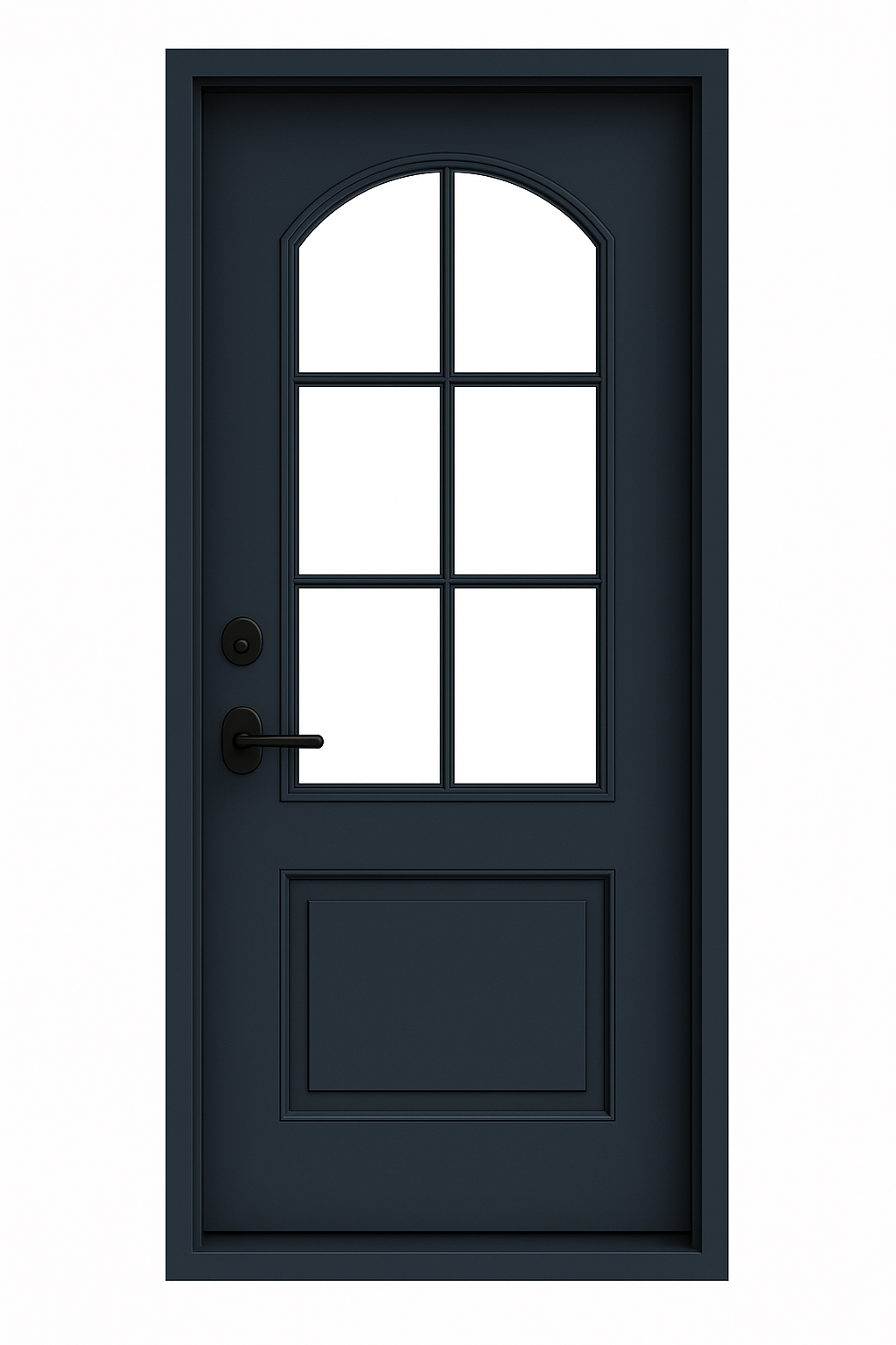 La Jolla Single Flat Iron Door