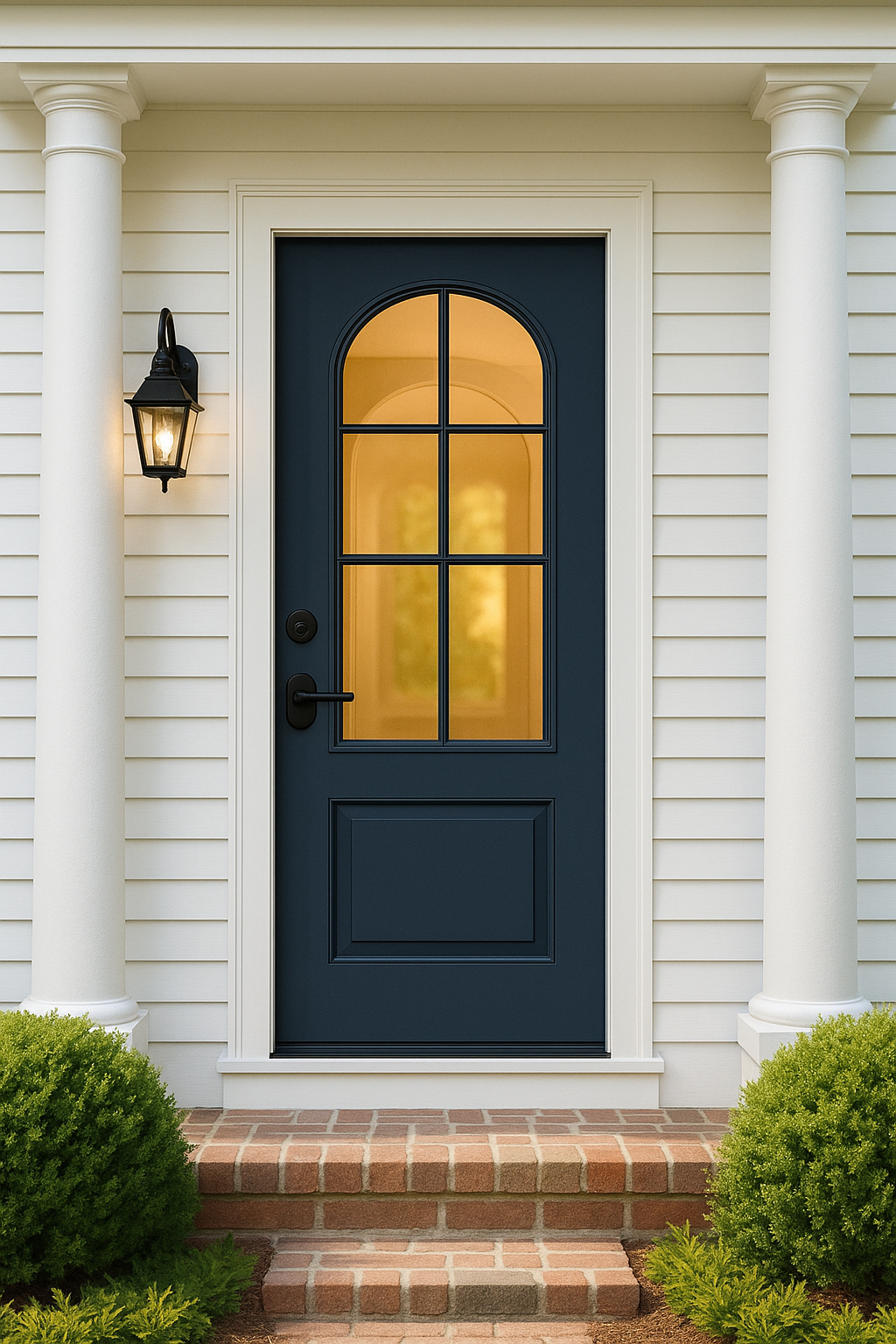 La Jolla Single Flat Iron Door