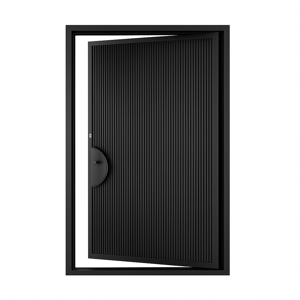 The Hampton Pivot Iron Door