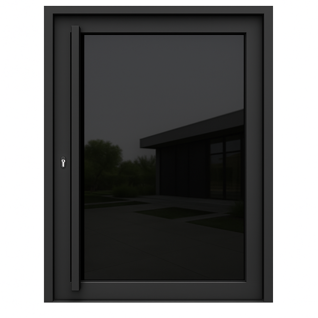 Porter Ranch Pivot Iron Door