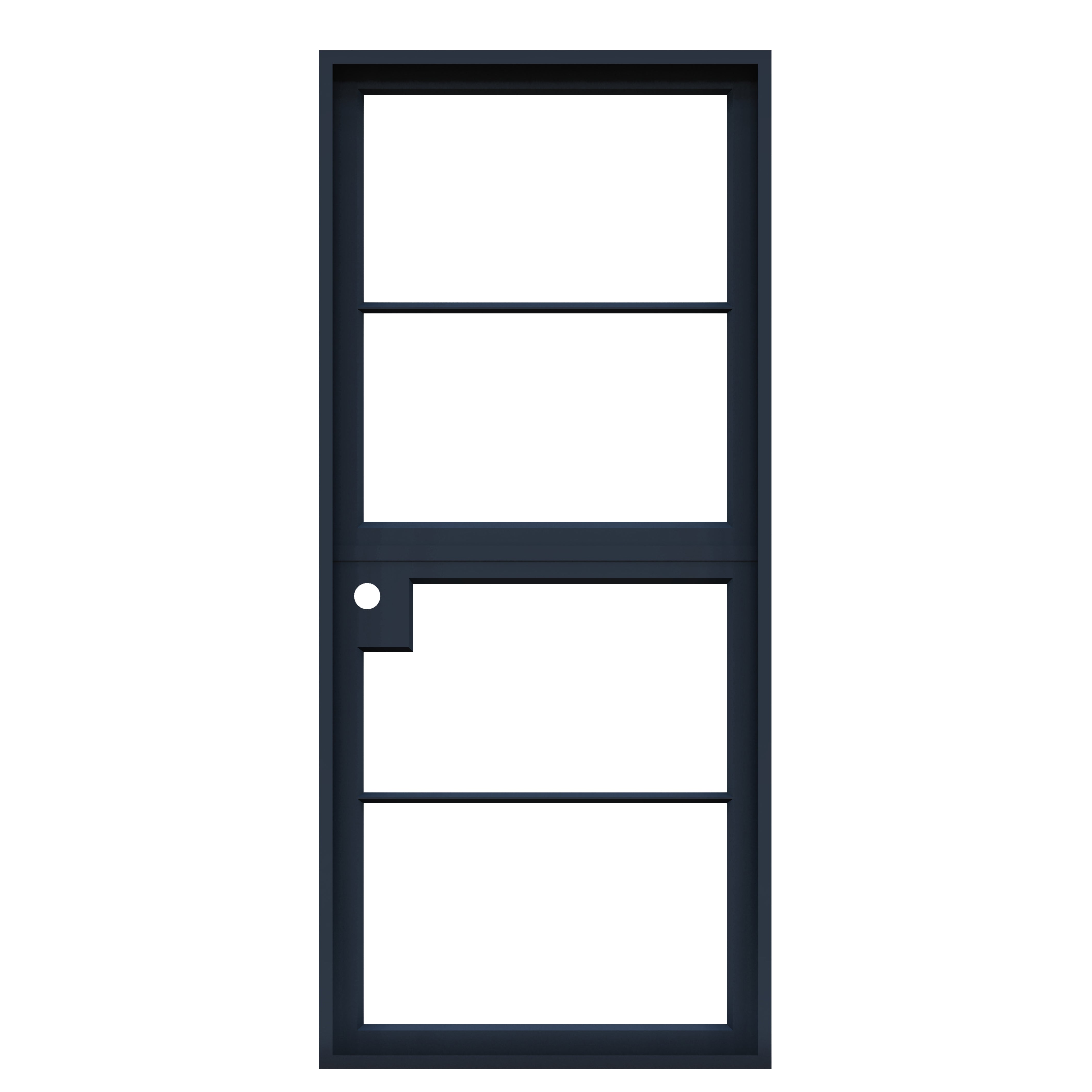 Dutch Flat Single Steel Door