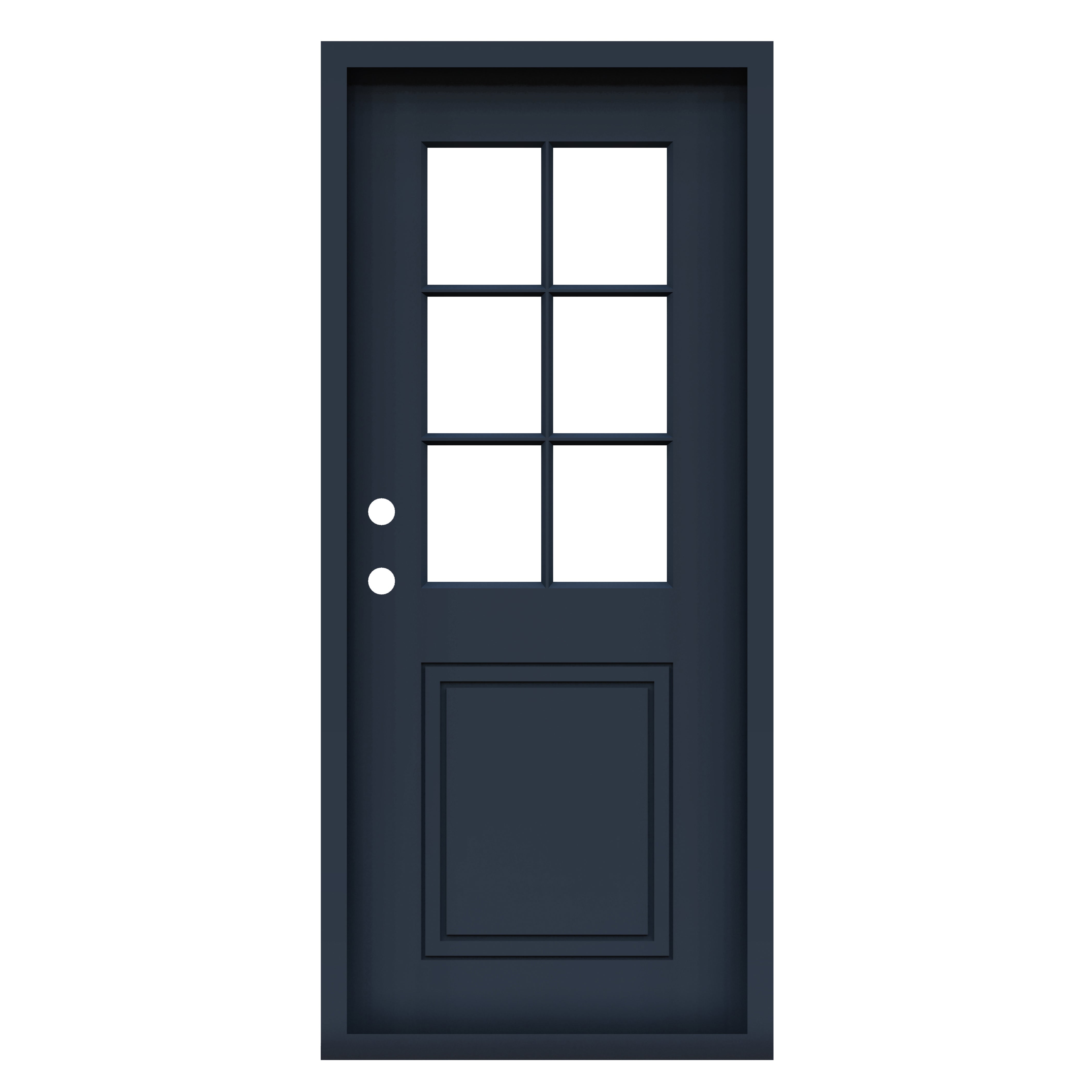 Manhattan Flat Single Iron Door
