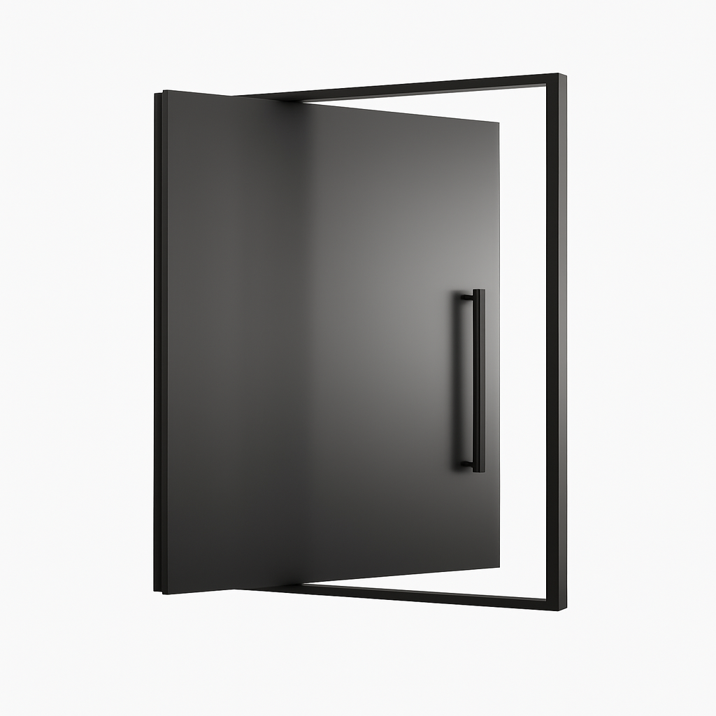 Hermosa Pivot Iron Door