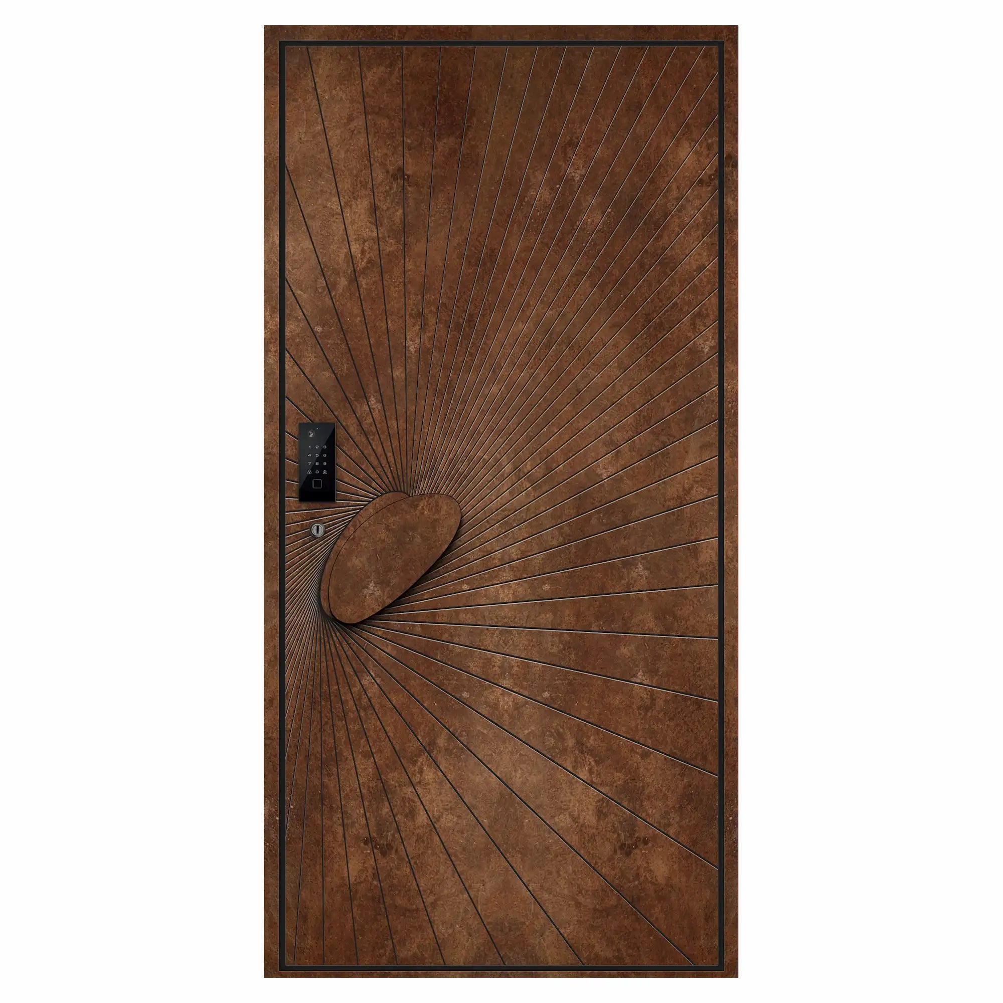 Gridline Aluminum Door