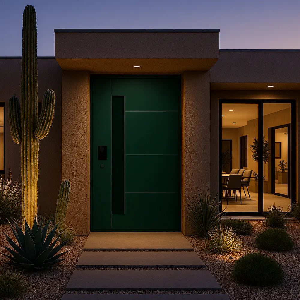 Emerald Gate Aluminum Door