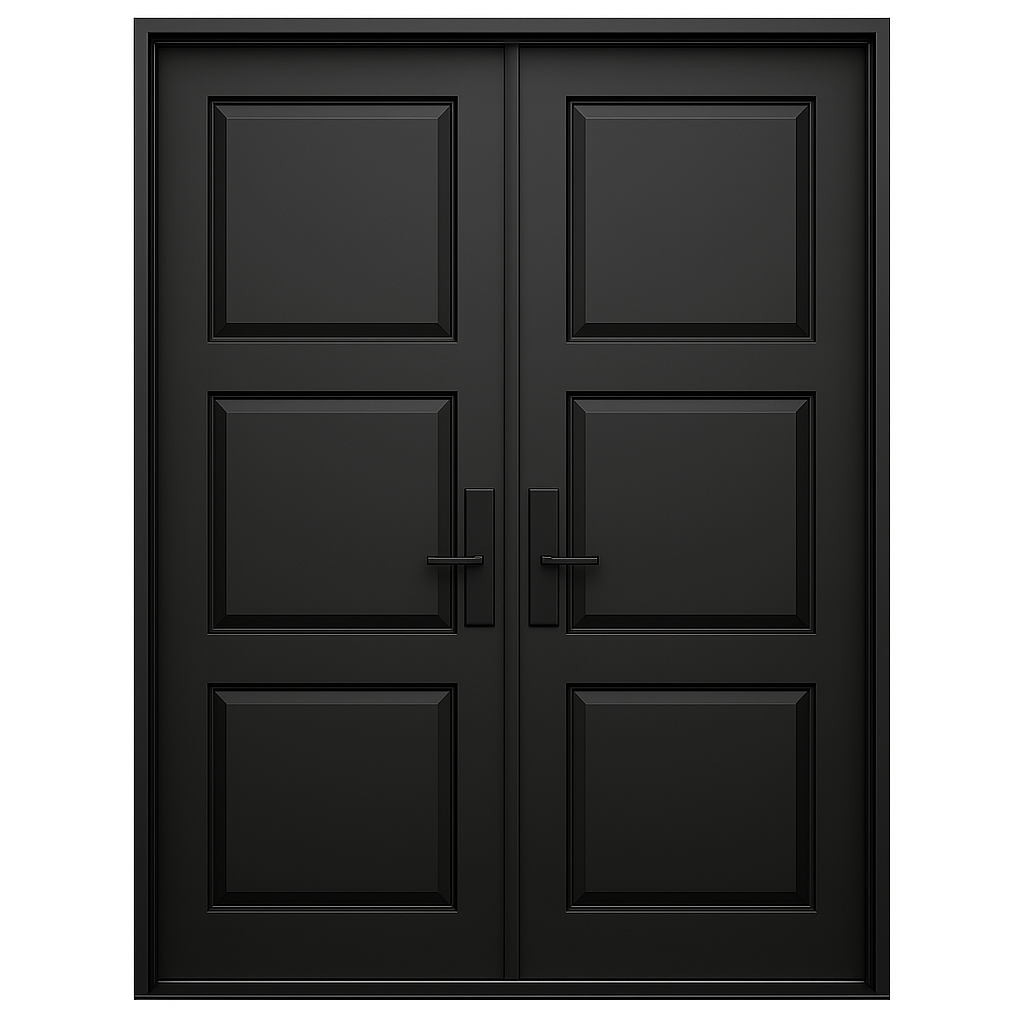 A premium quality front iron door