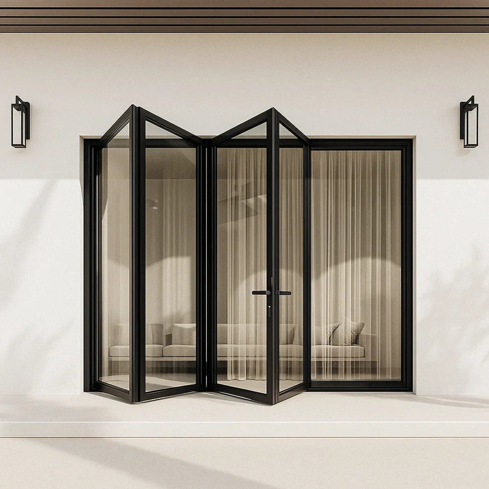 A stunning looking bi fold door in modern home