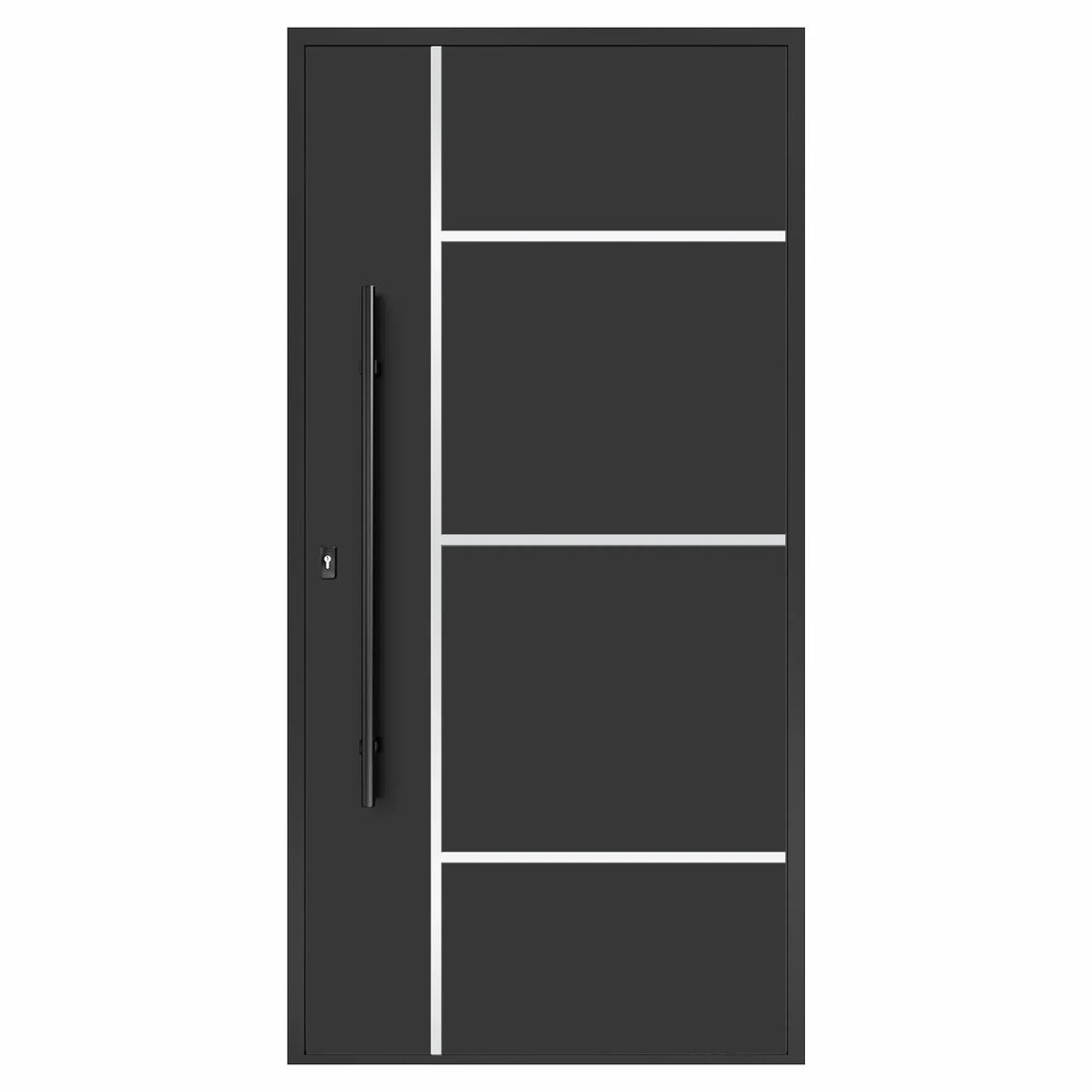 Modern exterior aluminium doors design