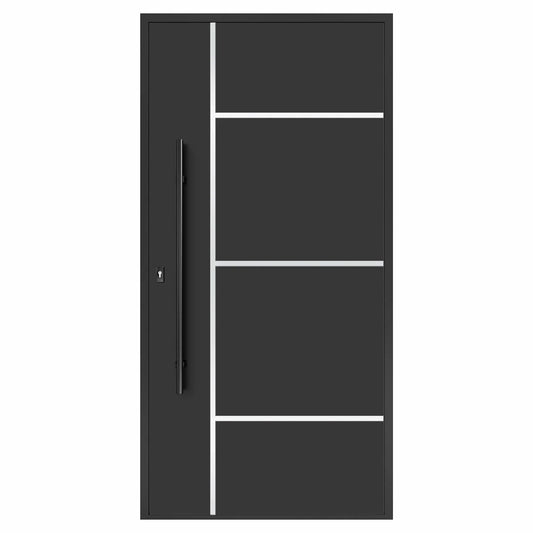 Modern exterior aluminium doors design