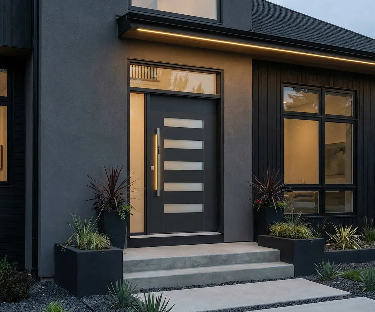 modern entry doors