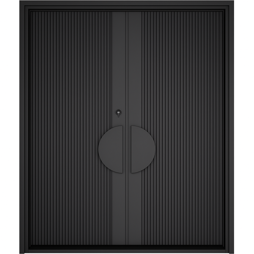 Hampton Double Flat Door – Classic Double Entry Door | Native Doors