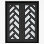 Palm Beach Double Flat Iron Door