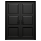 Wellesley Double Flat Iron Door