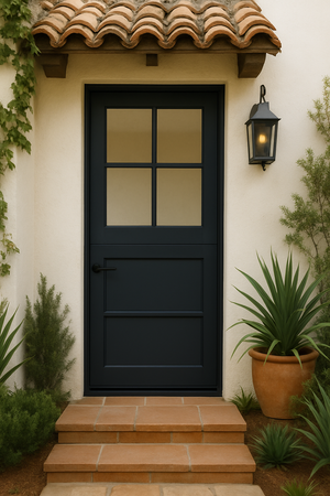 Dutch Flat Single Steel Door