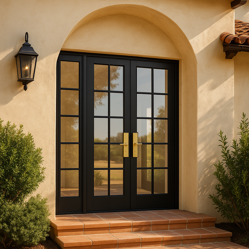 Beverly Double with Side Lite Interior Steel Door