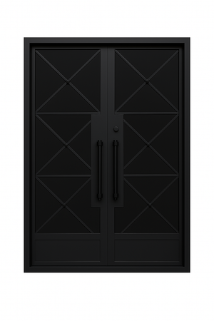 Palisades Double Iron Door