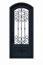 Flintridge Eyebrow Single Iron Door