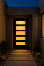 Palos Verdes Single Iron Door