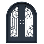 Premium iron door manufactured in Los Angeles, featuring intricate designs, superior craftsmanship, and durable security—perfect for enhancing home and business entrances.