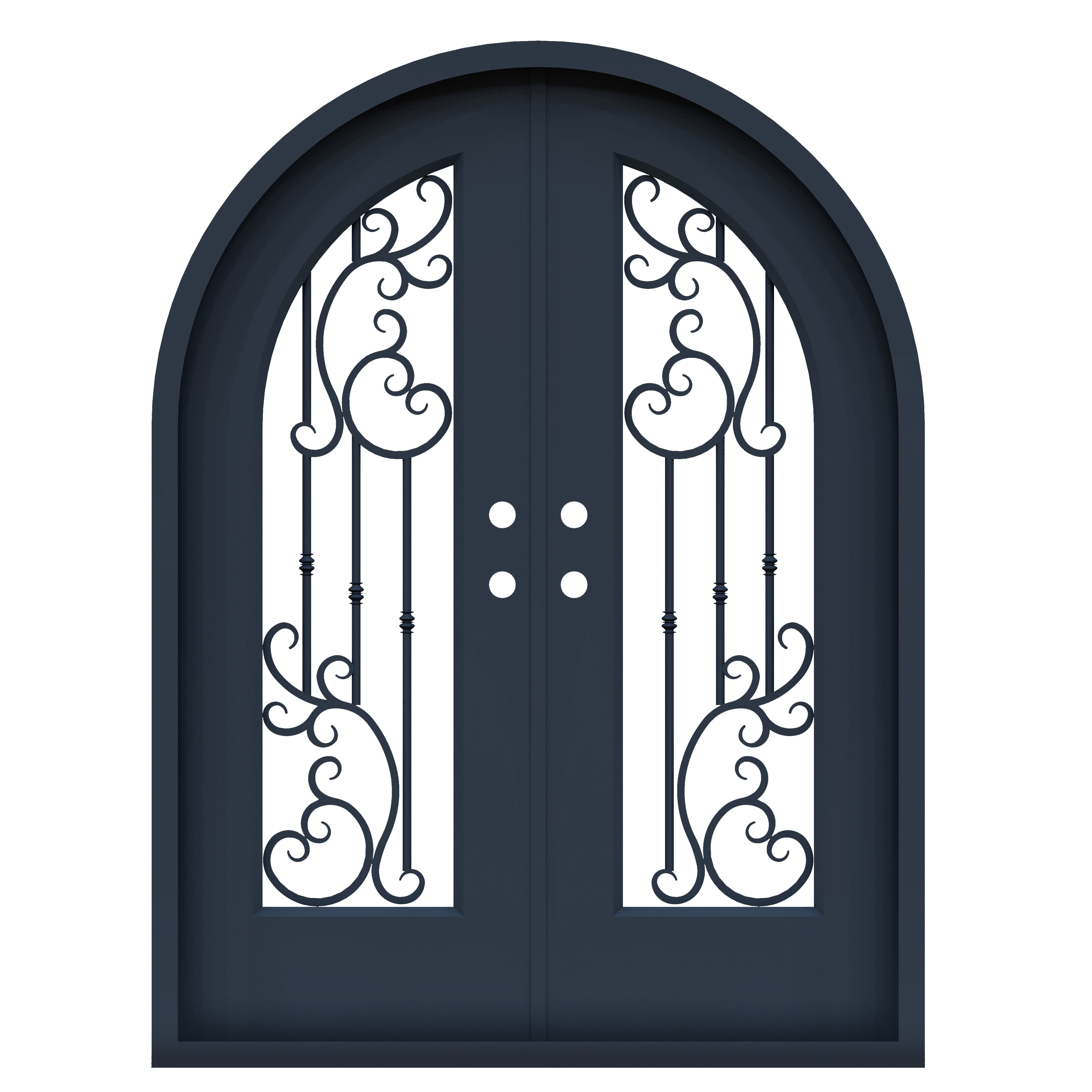 Premium iron door manufactured in Los Angeles, featuring intricate designs, superior craftsmanship, and durable security—perfect for enhancing home and business entrances.