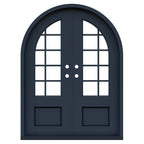 Premium iron door manufactured in Los Angeles, featuring intricate designs, superior craftsmanship, and durable security—perfect for enhancing home and business entrances.