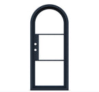 Premium iron door manufactured in Los Angeles, featuring intricate designs, superior craftsmanship, and durable security—perfect for enhancing home and business entrances.