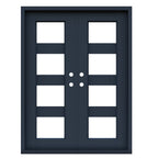 Premium iron door manufactured in Los Angeles, featuring intricate designs, superior craftsmanship, and durable security—perfect for enhancing home and business entrances.
