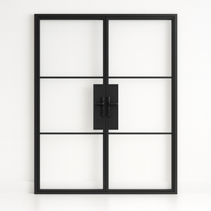 Malibu Double Flat Steel Door