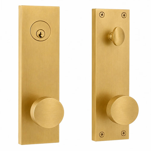 Solid Entry Brass Hardware