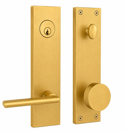 Solid Entry Brass Hardware