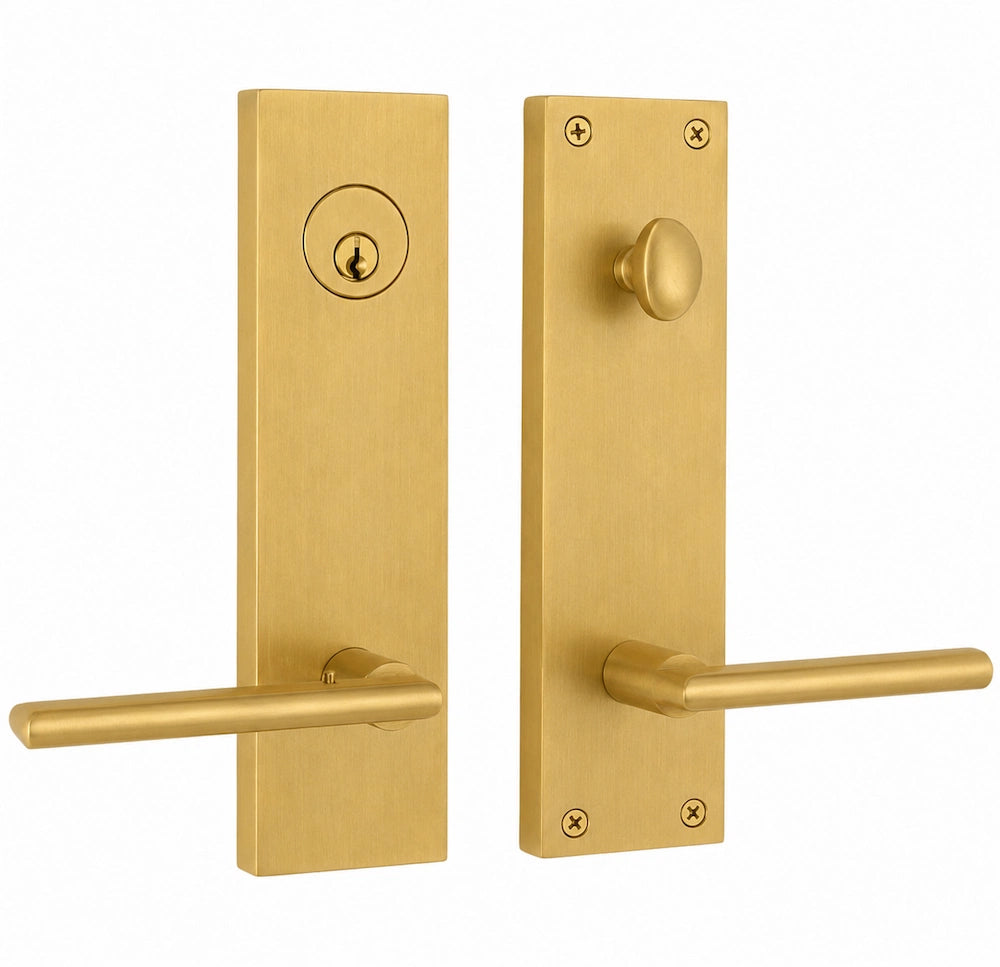 Solid Entry Brass Hardware