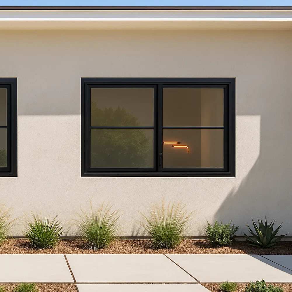 Sliding Retro Frame Window Aluminum Sliding Window | Sleek Modern Design – Native Doors